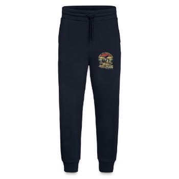 18 ans Vieilli à la Perfection né : janvier 2006 - Pantalon de jogging bio décontracté fabriqué en UE - DARK NAVY - Devant