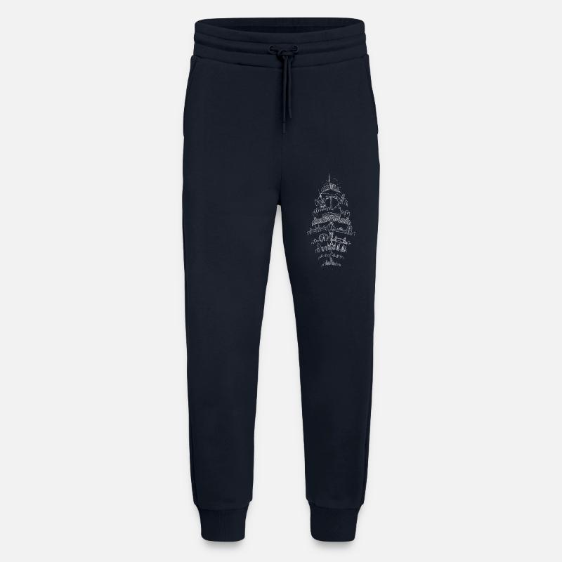 Globetrotteur - Pantalon de jogging bio décontracté fabriqué en UE - DARK NAVY