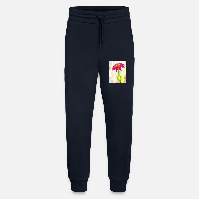 Eine Blume - Jogginghose - made by SPREAD - DARK NAVY