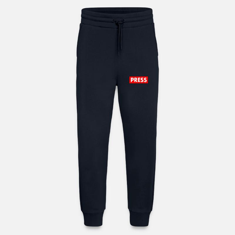 Press - Jogging Pants - made by SPREAD  - DARK NAVY