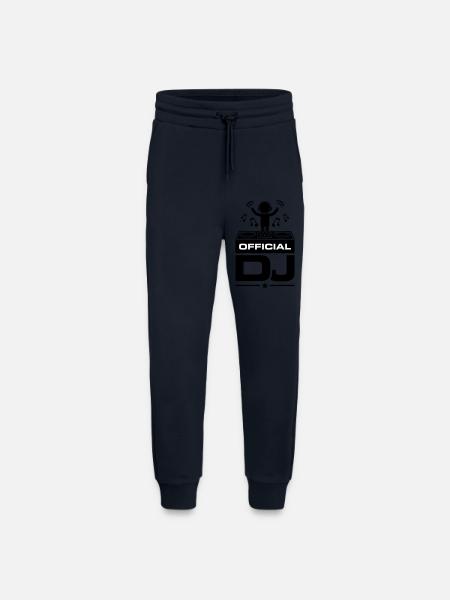 Dj Turntables - Jogging Pants - made by SPREAD  - DARK NAVY
