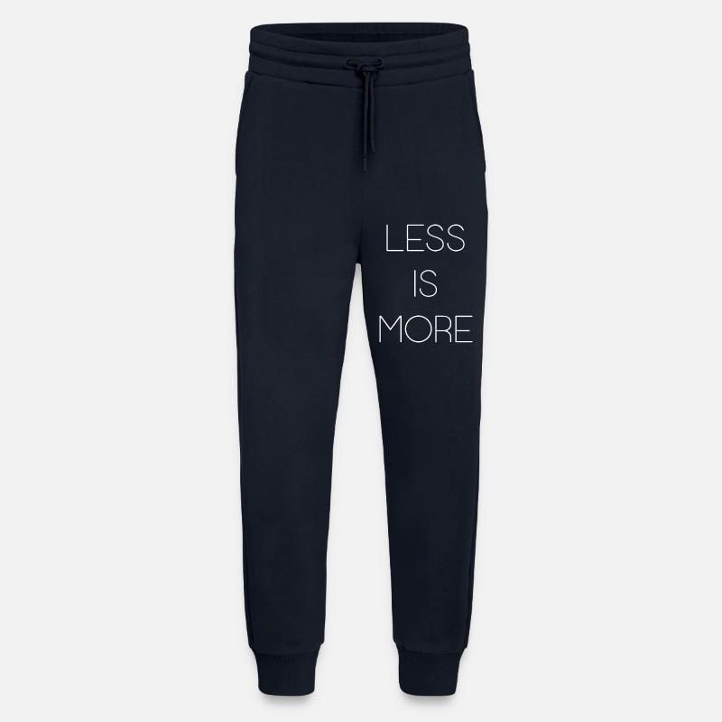 Moins, c’est plus - Pantalon de jogging bio décontracté fabriqué en UE - DARK NAVY