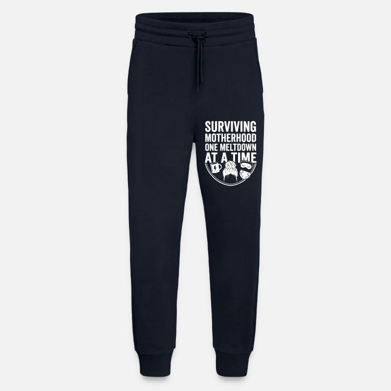 Maternal power: Meltdowns overcome - Jogging Pants - made by SPREAD  - DARK NAVY