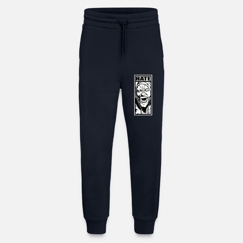 Hate - Jogging Pants - made by SPREAD  - DARK NAVY