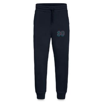 HAPPY BIRTHDAY. JOYEUX ANNIVERSAIRE. ANNIVERSAIRE. - Pantalon de jogging bio décontracté fabriqué en UE - DARK NAVY - Devant