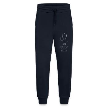 Signe du Lion - Pantalon de jogging bio décontracté fabriqué en UE - DARK NAVY - Devant
