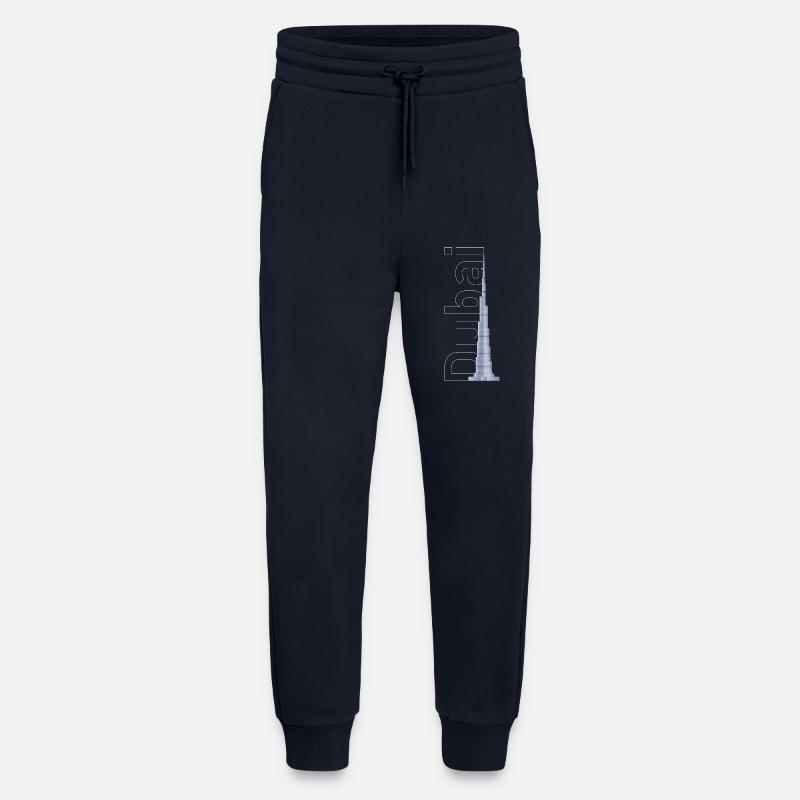 Dubai Skyline – Burj Khalifa - Jogginghose - made by SPREAD - DARK NAVY