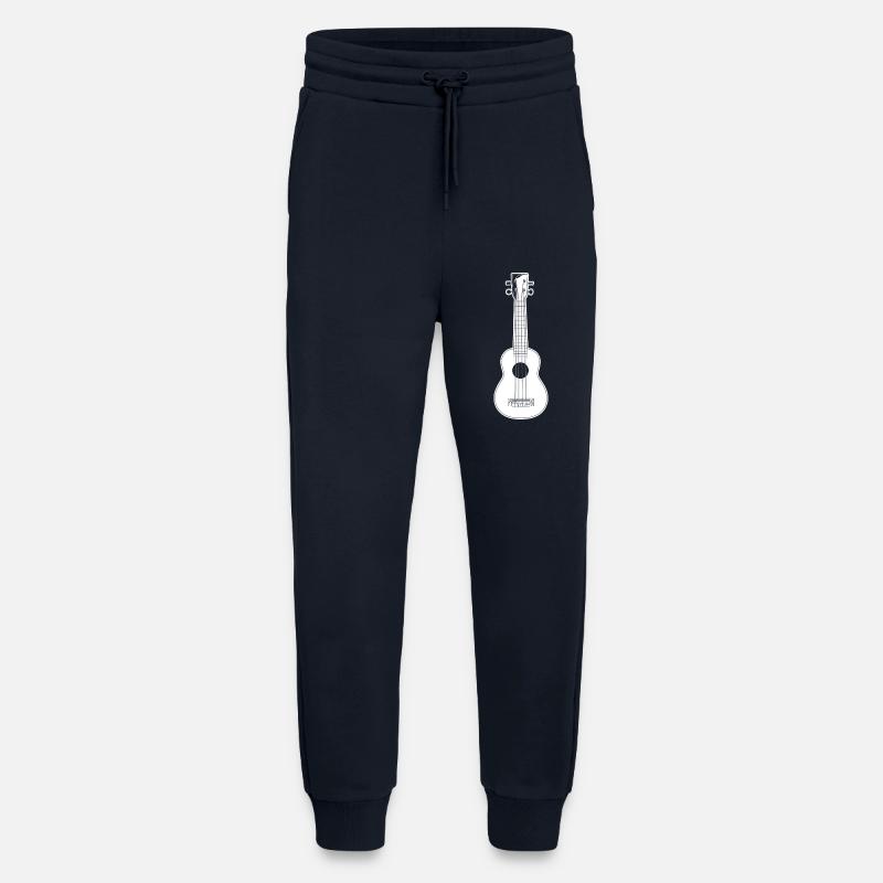 Ukulele Sketch - Jogging Pants - made by SPREAD  - DARK NAVY