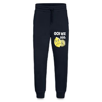 Och wie süß - Zitrone - Sauer - Jogginghose - made by SPREAD - DARK NAVY - Vorne