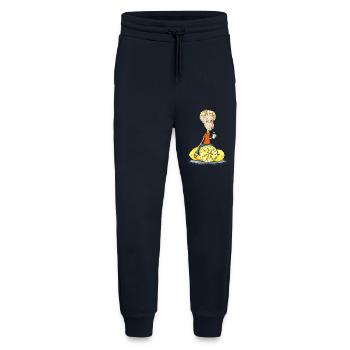 Gibt Dir das Leben Zitronen... - Jogginghose - made by SPREAD - DARK NAVY - Vorne