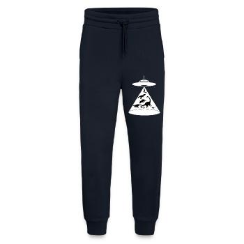Saving the dinosaurs - Jogging Pants - made by SPREAD  - DARK NAVY - Front