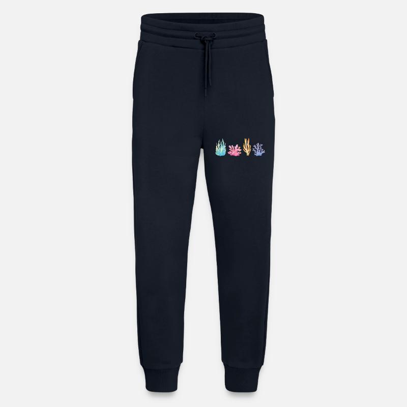 Vibranter Korallenriff - Jogginghose - made by SPREAD - DARK NAVY