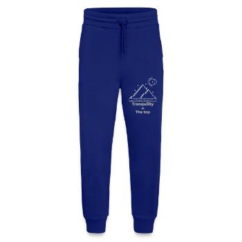 Ruhe auf höchstem Niveau, Slow Living - Jogginghose - made by SPREAD - Iconic Blue - Vorne