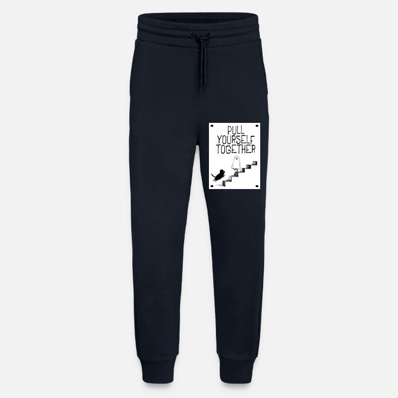 Pull yourself together - Jogging Pants - made by SPREAD  - DARK NAVY