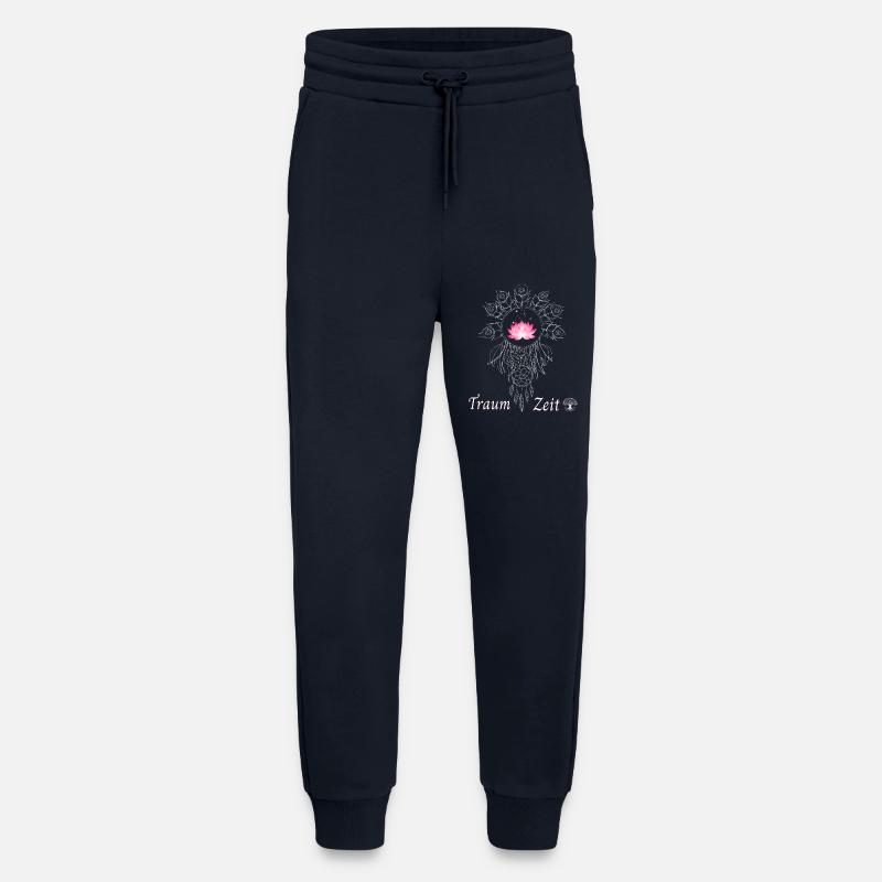 Traumzeit Lotus Dreamcatcher  - Jogginghose - made by SPREAD - DARK NAVY