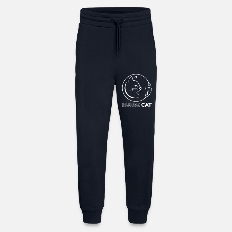 Katzenkrankenschwester-Logo - Jogginghose - made by SPREAD - DARK NAVY