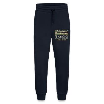 Novembre 1992 - Cadeau Anniversaire Novembre 1992 - Pantalon de jogging bio décontracté fabriqué en UE - DARK NAVY - Devant