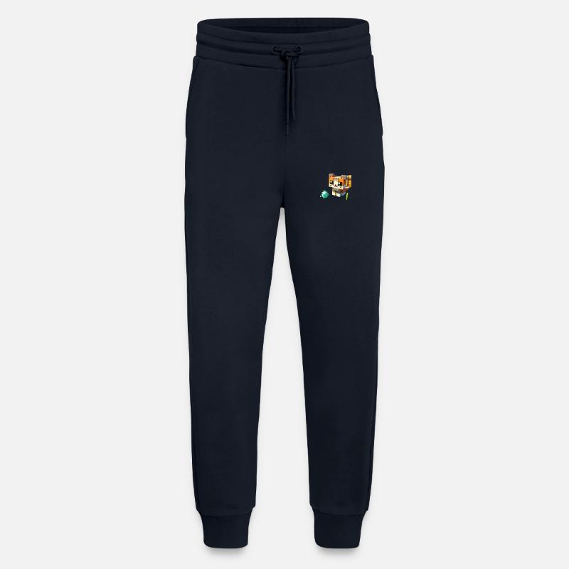 Pixel-Katze - Jogginghose - made by SPREAD - DARK NAVY