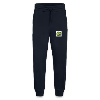 Green Slime Monster 67 - Jogging Pants - made by SPREAD  - DARK NAVY - Front
