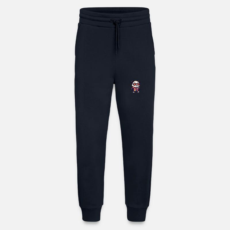 Panda Comic Cool Summer - Jogging Pants - made by SPREAD  - DARK NAVY