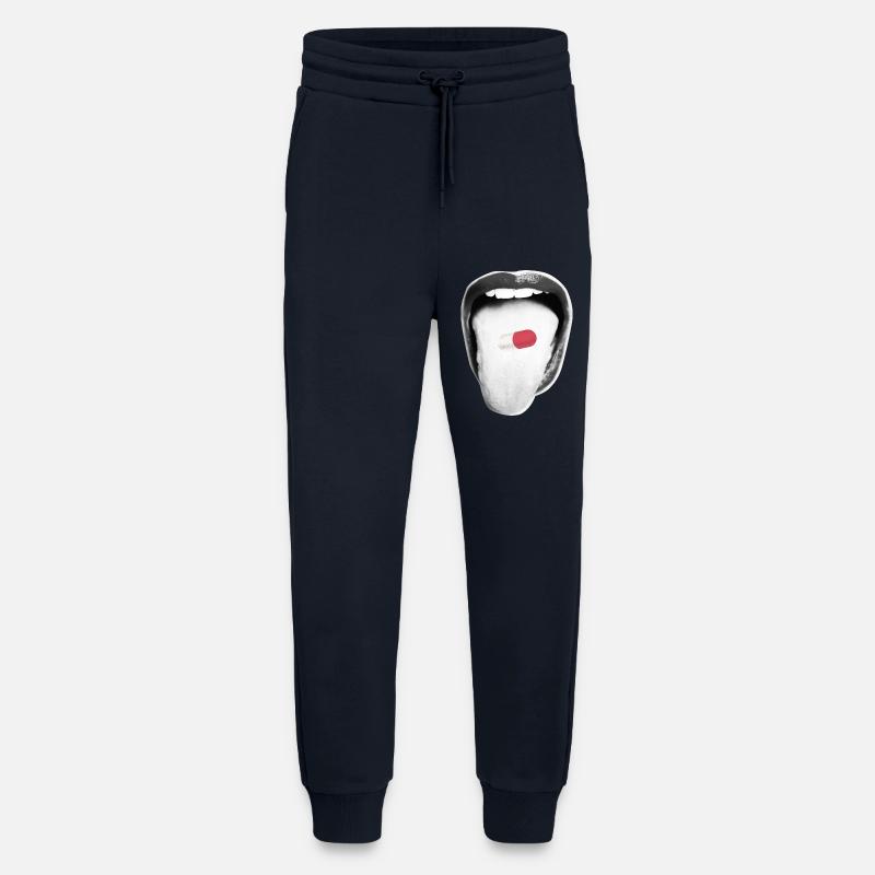 Capsule Tongue Pop - Jogging Pants - made by SPREAD  - DARK NAVY