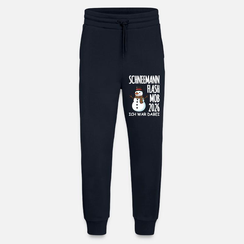 Schneemann Flashmob - Jogginghose - made by SPREAD - DARK NAVY