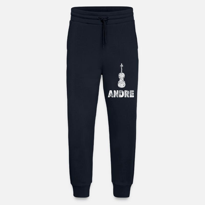 Violon André - Pantalon de jogging bio décontracté fabriqué en UE - DARK NAVY
