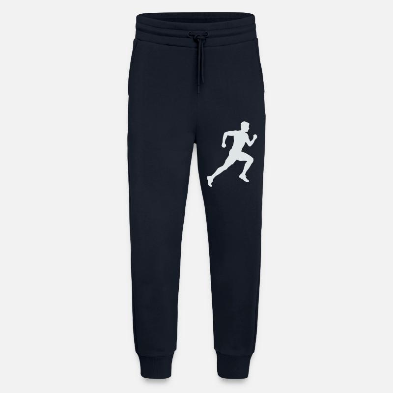 Running Silhouette Sprint - Jogging Pants - made by SPREAD  - DARK NAVY
