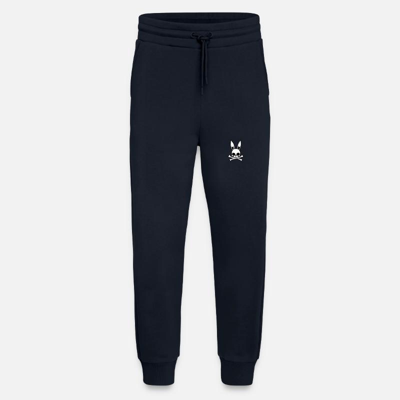 Bunny Head Skull Skull - Jogging Pants - made by SPREAD  - DARK NAVY