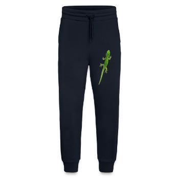 Grüner Gecko - Jogginghose - made by SPREAD - DARK NAVY - Vorne