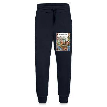 EG Wolfenbüttel I Stadt I Aquarell Gerecke - Jogginghose - made by SPREAD - DARK NAVY - Vorne