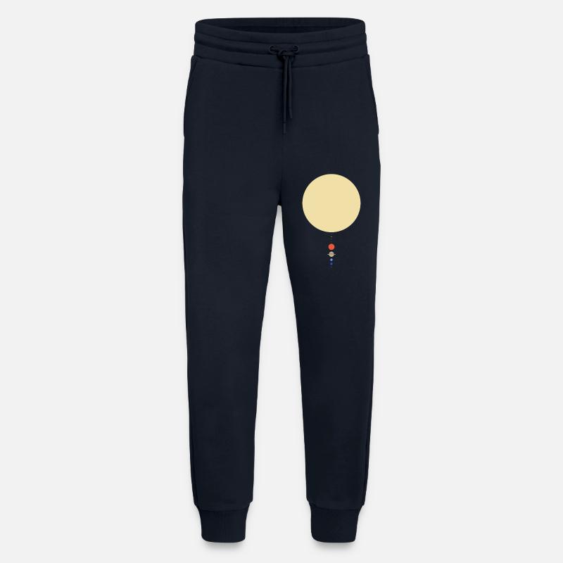 Minimales Sonnensystem - Jogginghose - made by SPREAD - DARK NAVY