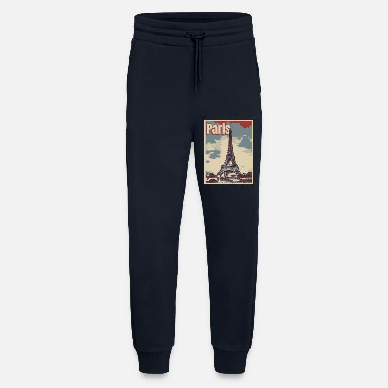 Paris Stadt der Liebe - Jogginghose - made by SPREAD - DARK NAVY