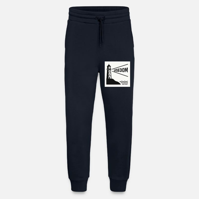 Utilisation - Pantalon de jogging bio décontracté fabriqué en UE - DARK NAVY