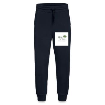 Formes Spirituelles Matière Arbre - Pantalon de jogging bio décontracté fabriqué en UE - DARK NAVY - Devant