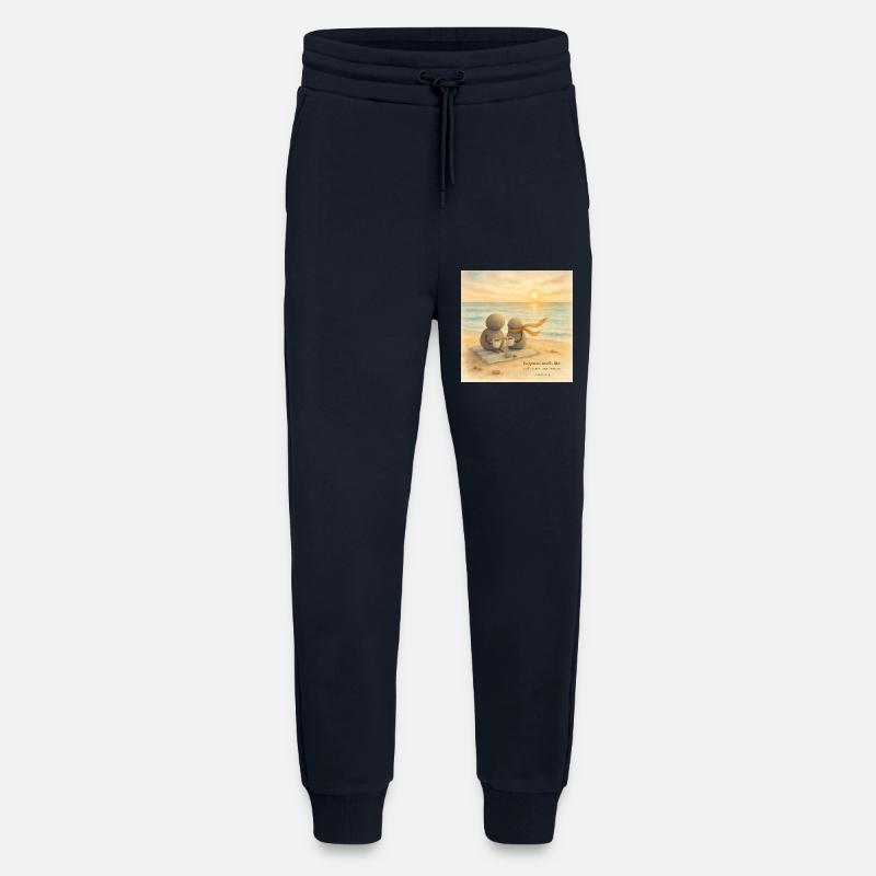 Sea Breeze Kaffee Begleiter - Jogginghose - made by SPREAD - DARK NAVY