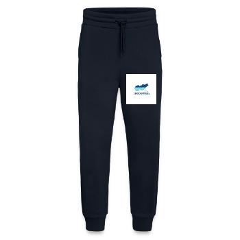 Lake Constance Landscape Logo Lakeshore - Jogging Pants - made by SPREAD  - DARK NAVY - Front