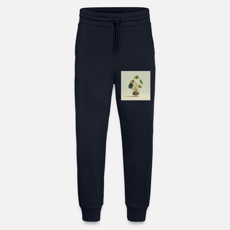 TechnoPflanze: Goldene Knoten - Jogginghose - made by SPREAD - DARK NAVY