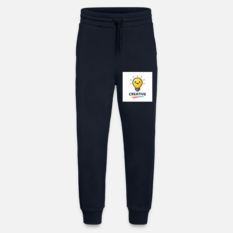 Creative flash of light design - Jogging Pants - made by SPREAD  - DARK NAVY
