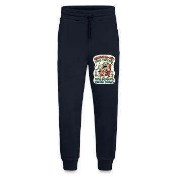 Horrorfilm Diät Popcorn Humor - Jogginghose - made by SPREAD - DARK NAVY - Vorne