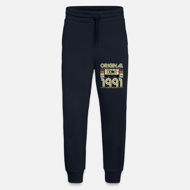 Original 1991 Retro Hits - Jogging Pants - made by SPREAD  - DARK NAVY