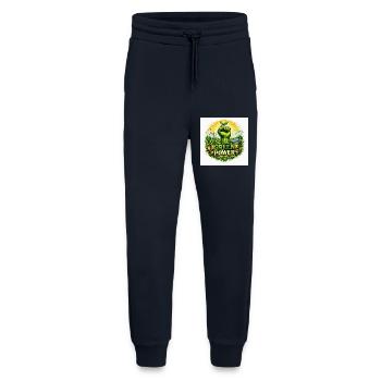 green power - Jogging Pants - made by SPREAD  - DARK NAVY - Front