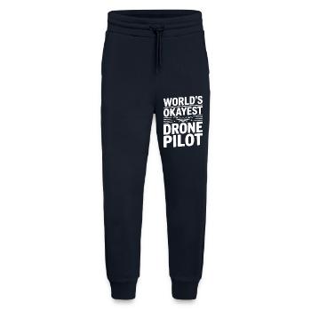 Der beste Drohnenpilot der Welt - Jogginghose - made by SPREAD - DARK NAVY - Vorne