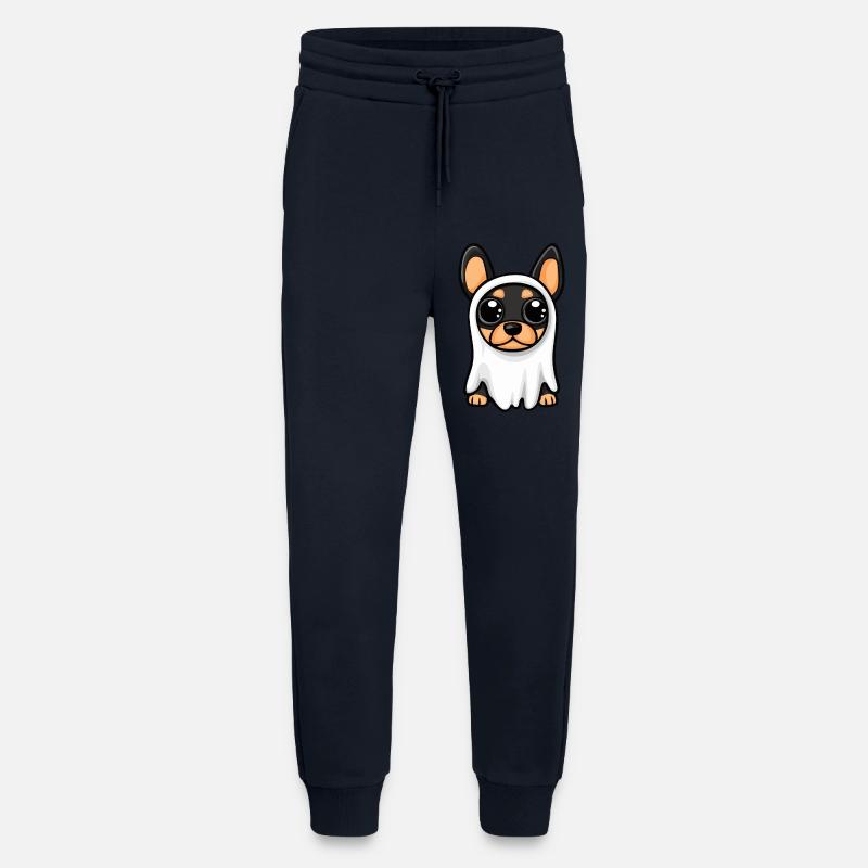 Doberman Dog Halloween Funny Ghost - Jogging Pants - made by SPREAD  - DARK NAVY