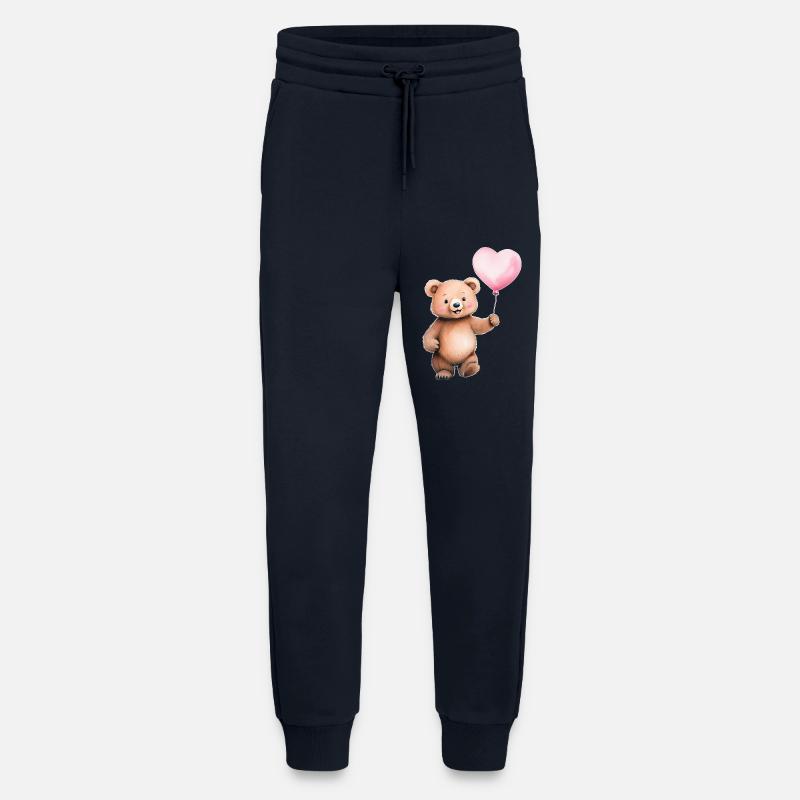 Herzballon Teddy - Jogginghose - made by SPREAD - DARK NAVY
