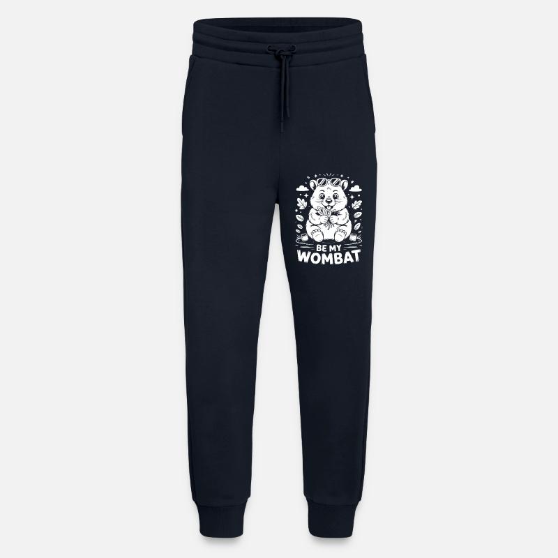 Doux amour de Wombat - Pantalon de jogging bio décontracté fabriqué en UE - DARK NAVY