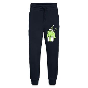 birthday alone lonely sad celebrating gifts - Jogging Pants - made by SPREAD  - DARK NAVY - Front