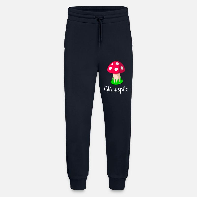 Glückspilz - Jogginghose - made by SPREAD - DARK NAVY
