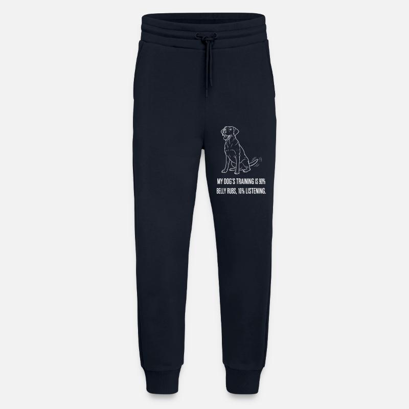Abdominal crawl training - Jogging Pants - made by SPREAD  - DARK NAVY