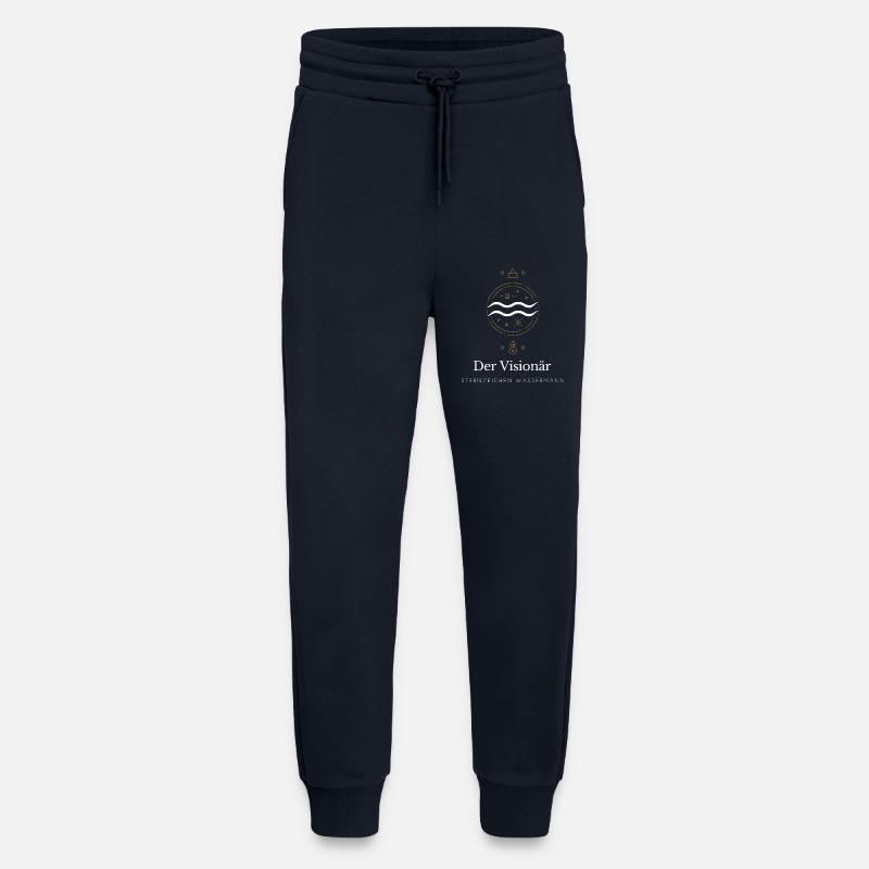 Der Visionär Sternzeichen Logo - Jogginghose - made by SPREAD - DARK NAVY